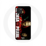 Coque pour Samsung Galaxy A03 La casa de papel Masques de Dali