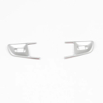 My Good Car Steering wheel sequin steering wheel decorative sticker for Citroen C3-XR Car accessories matte 2pcs white