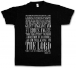 Ezekiel 25 17 Pulp Fiction Vincent Vega Film Tarantino Gangsteri s&auml;rk Unisex T-s&auml;rk S