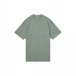 Fear of God Essentials L&uuml;hikeste varrukatega T-s&auml;rk Sycamore Unisex Topid Roheline 125BT222001F XL