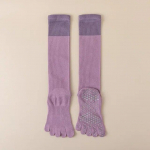 Naiste Viie varbaga Pilatese jooga sokid Professionaalsed silikoonist libisemisvastased Fitness Spordisokid &Uuml;hev&auml;rvilised Puuvillased P&otilde;lvasokid Sukad One size