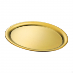 Roostevabast terasest magustoidu eelroataldrikud Telkimisn&otilde;u serveerimine &otilde;htus&ouml;&ouml;gitaldrik Golden 20x14.5x1.1cm