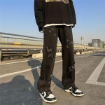 Meeste teksad, neutraalsed laia s&auml;&auml;rega teksap&uuml;ksid, lahtised sirged meeste teksad, esteetilised meeste teksad, p&uuml;ksid poisile, vabaaja kottis hip-hop 2022 XXXXL
