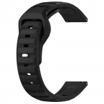 20 mm 22 mm silikoonrihm Samsung Galaxy Watchi 4 rihmaga Correa Amazfit Bip 3/GTS/2/2e/3/2 Mini GTR 2e 3 GT2 Pro k&auml;ev&otilde;ru GT2E jaoks 20mm must