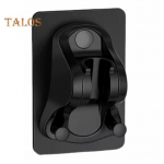 Isekleepuv du&scaron;ipea hoidiku nurk, reguleeritav veekindel ja puurimata seinakinnitus Universaalne vannitoa k&auml;eshoitav du&scaron;ipea kronstein must