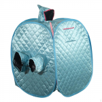 Kompaktne isiklik saunaruum koduseks spaaelamuseks &ndash; kokkupandav ja kaasaskantav sinine