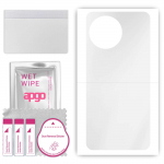 apgo Ultra Clear Protective Skin Sticker for the back compatible with Realme Narzo 60x, Wrap Film, Hydrogel Film, Flexible, Soft TPU with positioning