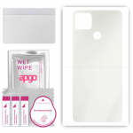apgo MATTE Protective Skin Sticker for the back compatible with Realme Narzo 30A, Wrap Film, Hydrogel Film, Flexible, Soft TPU with positioning layer