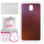 apgo skin sticker film foil vinyl for the BACK compatible with Samsung Galaxy Note 3, scratch-resistant, easy to install - Carbon Chameleon CAKA5