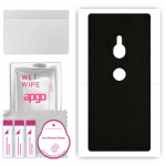 apgo Protective Skin Sticker for the back compatible with Sony Xperia XZ2, Wrap Film, Foil, Vinyl - Pattern Matrix