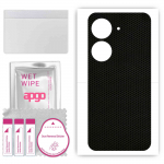 apgo Protective Skin Sticker for the back compatible with Asus ZenFone 9, Wrap Film, Foil, Vinyl - Pattern Matrix