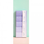 5 tk Pure Gradient Color kustutuskummide komplekt v&auml;hem tolmu pliiatsi puhastamiseks kirjatarvete koolieksamiks