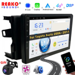 Android 2 din Android Auto raadio Toyota Auris E150 2006 -2012 jaoks Carplay Auto Multimeedia GPS 2din autoradio 4+64+AHD