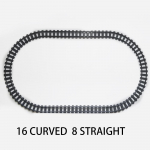 Sirged rongirajad Kumerad tarvikud Autoplokid Ehituskomplektid Ise ise 10-100 tk Lastele M&auml;nguasjad Kingitused Moc Tellised Linna p&ouml;&ouml;rdraudtee ristmik No Box