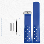 Kummist silikoonist kellarihm 22mm tag heuer kellarihm meestele k&auml;ekellade rihm tarvikud klapplukk punane Kummist kellarihm 22mm