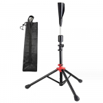 Pesapalli l&ouml;&ouml;mise tee Kaasaskantav Softballi l&ouml;&ouml;mise statiivi alus. must