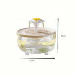 Lemmiklooma veepurskkaev Automaatne kassi joogikausi filter USB elektriline vaigistatud lemmiklooma joogijaotur kassidele veefilter Transparent