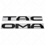 Dedicated Tacoma 2016, 2017, 2018, 2019, 2020 Tailgate 3D Letter Cover Emblem Badge Car Truck Sticker Design Car Accessories Logo Decal must