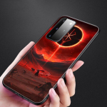 Anime Berserk Guts telefoni&uuml;mbris Samsung Galaxy S20 S21 FE S10 Lite Note 20 10 Lite S8 S9 S10E S10 Plus ultramust pehme kate jaoks Samsung S21