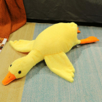 50-190 cm suur hane pl&uuml;&uuml;sis m&auml;nguasi Kawaii uues stiilis v&auml;rviline tohutu pardipadja t&auml;idisega loom Boba hane nukk s&uuml;nnip&auml;evakingitused lastele 190cm