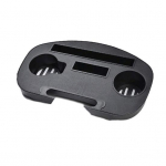 Kokkupandav lamamistooliklamber k&uuml;lje peal joogitopsihoidja &otilde;ues lamamistoolialus must