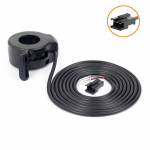 130X elektrijalgratta p&ouml;ialgaasi kiirendi EBike jaoks 12V-72V drosselklapid 3 kontaktiga veekindel kiiruse reguleerimise s&otilde;rmega gaasihoob