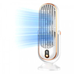 Magamistoa tornventilaator, 5 k&auml;iguga kaasaskantav laetav lauaventilaator, 720 kraadi p&ouml;&ouml;rlev jahutusventilaator sinine