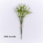 1 tk Kunstlik Baby Breath Flower Gypsophila White pulmafoto rekvisiidid kodukaunistuseks