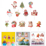 Cake Cup Flags Decorations Not Easy to Deform Cupcake Toppers for Birthday A