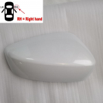 Accessories For Car Mazda 2 demio 2016- Rearview Mirror Cover Shell Lid Case R Pearl White 25D