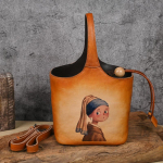 Vintage disainiga &otilde;lakotid naistele Ehtsast nahast &auml;mbrikott Mood naistele Crossbody kotid Rahakott K&auml;ekotid GZW 20cm*17.5cm*15.5cm pruun