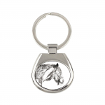 Shire Horse - keychain with a horse, keychain with a print, personalized pendant from the Art-Dog brand