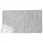 K&otilde;rvar&otilde;ngad Silikoonvormid Ehete valmistamise t&ouml;&ouml;riist Silikoonist ripatsivormid Silikoontekstuur Kingitus kunstihuvilistele 6