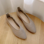 Fangtou Granny Shoes Naiste uued pehme tallaga &otilde;&otilde;nsad vabaajajalatsid Lameda tallaga &uuml;ksikud kingad 35 khaki