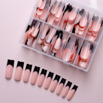 Piiri&uuml;lene ristk&uuml;likukujuline veetorusoomus must prantsuse soomus, 360 t&uuml;kki karbi kohta 360 pieces per box kuristik