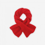 100% kootud &uuml;hev&auml;rviline villane sall Premium naiste mood sall Lihtne talvine t&uuml;drukute sall 76 * 18cm Korean version small scarf punane