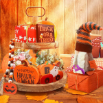 Halloweeni loomingulised kandikukaunistused K&auml;sit&ouml;&ouml; Kodu T&ouml;&ouml;laua kaunistused Kaunistused One Size