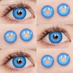 Eyeshare Cosplay v&auml;rvilised kontaktl&auml;&auml;tsed silmadele Halloween Crazy Color l&auml;&auml;tsed Kosmeetilised Beauty Pupil Iga-aastane kasutus