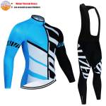 2024. aasta uus termofliisist rattas&auml;rgi komplekt, talvine pikkade varrukatega MTB v&otilde;idus&otilde;idu trikoos meestele, rinnap&uuml;kste komplekt, rattariided XL