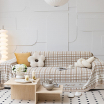 Diivanikate Ins stiilis Kvaliteetne libisemiskindel kate &Scaron;enillist diivanir&auml;tik Kassi kriimustuskindel diivanikate Nelja hooaja universaalne diivanitekk 180x130cm