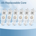 Pressi t&uuml;&uuml;p Korrektor Pliiatsi kuju Muudetud T&ouml;&ouml;riistad Kvaliteetne paranduslint Koolikontor 05-1PC Replaceable Core