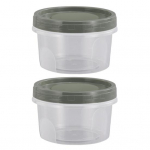 2 tk &otilde;hukindlate s&uuml;gavk&uuml;lmikumahutite komplekt koos keeratava kaanega 400/500/700 ml BPA-vaba suletud kr&otilde;psukarp 400ML roosa