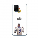 Coque Maniacase pour Vivo Y21 Kylian Mbappe Real Madrid 9 Hola