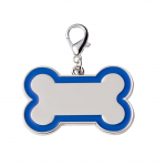 Luukujulised v&auml;rvilise disainiga lemmiklooma ID-sildid, isikup&auml;rastatud koera- ja kassisildid, kohandatud graveering kuni 5 tekstireaga m&otilde;lemal k&uuml;ljel One Size sinine