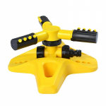 Aiavihmut 360&deg; p&ouml;&ouml;rlev kastmiss&uuml;steem Automaatne p&otilde;llumajandus murufarmi kasvuhoone taimede kastmisvihmut kollane