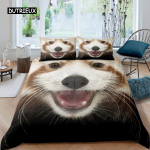 Pesukaru tekikott Armas loomateemaline voodipesukomplekt Nature Owl lohukott Wildlife Style King Size pol&uuml;estrist tekikate 150x200cm 3pcs