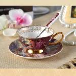 Tippkvaliteediga portselanist teetass kohviku-teen&otilde;ud Europe Bone China kohvitassi alustassi lusikakomplekt 200 ml luksuslik keraamiline kruus peo-joogin&otilde;ud