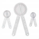 3 tk meditsiiniline seljaaju nurga joonlaud, kulumiskindel professionaalne ortopeediline goniomeetri m&otilde;&otilde;tmine