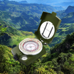 Feng Shui kompass Kaasaskantav matkakompass elluj&auml;&auml;mismatkade orienteerumiseks