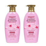 LG Household & Health Care Organist Cherry Blossom Moisture & Nutrition Shampoo 500ml, 500ml, 2 units pink